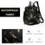 Fmeida Rucksack Damen diebstahlsicher Taschenrucksack 2 in 1 Nylon Handtaschen Wasserdichte Schultertasche Casual Daypack Klein Cityrucksack Reiserucksack für Frauen Mädchen Feder Gelb