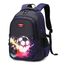 Asge Schulrucksack Jungen Teenager Schultaschen Mädchen Ranzen Ergonomischem Kinder Rucksäcke Fußball Druck Schulranzen für 8 10 16 Jahre School Bags for Boys Wasserdicht Groß für Schule