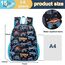LOIDOU Kinderrucksack Jungen Kinder Rucksack Tagesrucksack Vorschulrucksack Kleinkind Kindergartentasche Schulrucksack für Schule die Kita