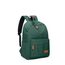 Joymoze Klassischer Einfarbiger Wasserdichter Schulrucksack für Teenager Retro Freizeit Rucksack Dunkelgrün 840