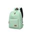 Joymoze Klassischer Einfarbiger Wasserdichter Schulrucksack für Teenager Retro Freizeit Rucksack Hellblau 840