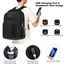 YIORMIOR Schulrucksack Jungen Mädchen Teenager, Rucksack Herren Damen Laptop Rucksack Daypacks für 15.6 Zoll Laptop Business Rucksack mit USB Ladeanschluss 35L