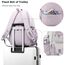 KESUDE Schulrucksack Mädchen Teenager Rucksack Schule, Schultasche Jungen Multi-Tasche Wasserdicht Schulranzen Rucksack Daypacks Groß Backpack für Mädchen Damen School Bag, Weiß Schwarz