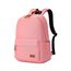 Joymoze Klassischer Einfarbiger Wasserdichter Schulrucksack für Teenager Retro Freizeit Rucksack Rosa