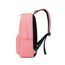 Joymoze Klassischer Einfarbiger Wasserdichter Schulrucksack für Teenager Retro Freizeit Rucksack Rosa