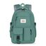 FIORETTO schulrucksack Teenager Mädchen Damen Schulranzen Schultasche School Bag Rucksack Schule 14" Laptopfach, Wasserabweisend & Leicht Dunkelgrün