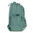 FIORETTO schulrucksack Teenager Mädchen Damen Schulranzen Schultasche School Bag Rucksack Schule 14" Laptopfach, Wasserabweisend & Leicht Dunkelgrün