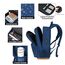 KEOFID Laptop Rucksack für Herren Damen, Großer Schulrucksack für Jungen, Mädchen und Teenager, Anti-Diebstahl Computer Rucksack, 15,6 Zoll Laptop, Handgepäck Rucksackr(Blau19inches)