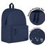 SUPACOOL Leichter Laptop-Rucksack, Rucksack mit USB-Ladeanschluss, lässiger Tagesrucksack, Graublau, M