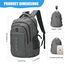 SIVENKE Rucksack Schulrucksack Jungen Teenager Schultasche Schulranzen Laptop Bag Multifunktionale Tagesrucksack Wasserabweisend Bookbag Backpack Kinderrucksack für Schule Reisen