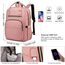 YAMTION Rucksack Damen,Schulrucksack Frauen Schultasche Mädchen Teenager Tagesrucksack mit USB und Laptopfach für Schule Universität Büro Arbeit Stadt