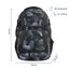 coocazoo Schulrucksack Mate „Grey Rocks”, schwarz-grau, ergonomischer & anpassbarer Tornister, höhen- & größenverstellbar, mit Brustgurt & Hüftgurt, ab der 3. Klasse