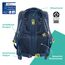 coocazoo Schulrucksack Mate „Happy Raindrops”, blau, ergonomischer & anpassbarer Tornister, höhen- & größenverstellbar, mit Brustgurt & Hüftgurt, leicht & individuell, ab der 3. Klasse