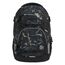 coocazoo Schulrucksack Mate „Reflective Splash”,schwarz-grau, reflektierend, ergonomischer & anpassbarer Tornister, höhen- & größenverstellbar, mit Brustgurt & Hüftgurt, ab der 3. Klasse