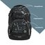 coocazoo Schulrucksack Mate „Reflective Splash”,schwarz-grau, reflektierend, ergonomischer & anpassbarer Tornister, höhen- & größenverstellbar, mit Brustgurt & Hüftgurt, ab der 3. Klasse
