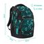 coocazoo Schulrucksack Mate „Pixel Blox”, schwarz-grün, ergonomischer & anpassbarer Tornister, höhen- & größenverstellbar, mit Brustgurt & Hüftgurt, ab der 3. Klasse
