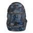 coocazoo Schulrucksack Mate „Blue Craft”,schwarz-blau, ergonomischer & anpassbarer Tornister, höhen- & größenverstellbar, mit Brustgurt & Hüftgurt, ab der 3. Klasse