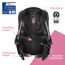 coocazoo Schulrucksack Mate „Pink Illusion”, schwarz-pink, ergonomischer & anpassbarer Tornister, höhen- & größenverstellbar, mit Brustgurt & Hüftgurt, ab der 3. Klasse