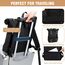 YOKGO Rucksack Damen & Herren, Rolltop Rucksack Wasserfest LaptopRucksack Schulrucksack mit 15,6" Laptopfach, Freizeitrucksack Backpack Daypack für Uni Schule Business Arbeit City Freizeit Reise