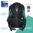 coocazoo Schulrucksack Mate „Pixel Blox”, schwarz-grün, ergonomischer & anpassbarer Tornister, höhen- & größenverstellbar, mit Brustgurt & Hüftgurt, ab der 3. Klasse