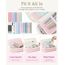 Four Candies 39 Stück Schulsachen mit Mäppchen, 12 Pastell Textmarker, 5 Gelstifte, 6 Druckbleistift Set, Aesthetic Stifte für Teenager Mädchen Coole Sachen School Stuff Clean Girl Office Adult(Rosa)