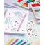 Faber-Castell 201543 - Buntstifte Set Einhorn, 24-teilig, bruchsicher, inkl. 6 Sparkle Pastellstifte und Einhorn Sticker