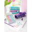 Faber-Castell 201910 - Buntstifte Set Sparkle Pastell 12-teilig, im Metalletui, dreikant, bruchsicher