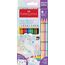 Faber-Castell 201542 - Buntstifte Set Einhorn, 13-teilig, bruchsicher, inkl. 3 Sparkle Pastellstifte und Einhorn Sticker