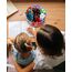 GAMENOTE Rotierende Stiftehalter Schreibtisch Organizer - Kinder Schreibtisch Behälter zum Aufräumen und Aufbewahren, Drehbare Ablage für Bürobedarf Schulbedarf liefert Handwerk Behälter (Klein)