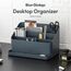 BLUE GINKGO Schreibtisch-Organizer – Aufbewahrung aus Korea für Stifte, Notizen, Briefe und Bürobedarf (Preußisches Blau)