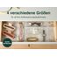 uandu Schubladen Organizer 25er Set mit 4 Größen – Schminktisch & Kosmetik Aufbewahrung für Schublade – MakeUp Ordnungssystem für Badezimmer, Küche & Büro