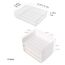 3-stöckige Ablagekorb für A4, Dokumentenablage aus PET Kunststoff, Briefkorb, Briefablage Organizer(3pcs, Weiß)