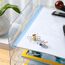 3-stöckige Ablagekorb für A4, Dokumentenablage aus PET Kunststoff, Briefkorb, Briefablage Organizer(3pcs, Transparent)