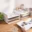 3-stöckige Ablagekorb für A4, Dokumentenablage aus PET Kunststoff, Briefkorb, Briefablage Organizer(3pcs, Transparent)