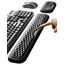 Vaydeer Handballenauflage für Tastatur und Maus, Wrist Rest, Ergonomisches Memory-Foam-Handgelenkstützen-Set für Büro und Spiele - Schwarz.