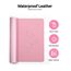 YSAGi Schreibtischunterlage 60x35cm, Premium Leder Mauspad XXL, Rutschfeste Tischunterlage Schreibunterlage, Multifunktionales Office Mousepad Schreibtisch Zubehör für Büro & Homeoffice (Pink)