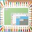 blaash® ABC Schreibtischunterlage Papier DIN A3 für Kinder | 25 Blatt Block mit viel Platz zum Malen, Schreiben oder Kritzeln | Unterlage Schreibtisch Mädchen & Jungen | Tischunterlage Kinder | 2er