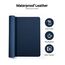 YSAGi Schreibtischunterlage 60x35cm, Premium Leder Mauspad XXL, Rutschfeste Tischunterlage Schreibunterlage, Multifunktionales Office Mousepad Schreibtisch Zubehör für Büro & Homeoffice (Dunkelblau)