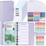 Budget Planner Deutsch Budget Binder A6 - Bugetplaner Haushaltsbuch mit Geldfächer, Finanzplaner Geld Organizer Sparbuch mit Folien für Sparen Sparchallenge Umschlagmethode Geldplaner Cash Stuffing