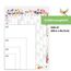 heaven+paper® Wandkalender 2026 | Jahresplaner 2026 A1 | Jahreskalender 2026 aus FSC zertifizierten Naturpapier | 12 Monate mit Feiertagen | Familienplaner 2026 Blumen | Made in Germany