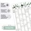 heaven+paper® Wandkalender 2026 | Jahresplaner 2026 A1 | Jahreskalender 26 aus FSC zertifizierten Naturpapier | 12 Monate mit Feiertagen | Calendar made in Germany | XXL Wandkalender | Wandplaner