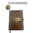 WEMATE Passwortbuch mit Schloss, Passwortbuch mit alphabetischen Registerkarten, 600+ Passwortplatz, Passwort-Organizer, Logbuch mit Schloss (Roségold)
