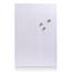 Zeller 11123 Magnettafel, Metall, 40 x 60 cm, weiß