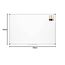 Amazon Basics Magnetisches Whiteboard mit Stiftablage und Aluminiumleisten, trocken abwischbar, 150 cm x 100 cm (B x H), Weiß