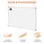 Amazon Basics Magnetisches Whiteboard mit Stiftablage und Aluminiumleisten, trocken abwischbar, 150 cm x 100 cm (B x H), Weiß