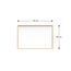ALLboards Whiteboard mit Holzrahmen 120x90cm Magnettafel Weiß Magnetisch, Trocken Abwischbar