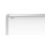 Allboards, magnetisches Whiteboard mit Expo-Alurahmen, trocken abwischbar und beschreibbar, wandmontierbar, 100 x 80 cm.