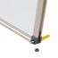 XIWODE Faltbare Magnet-Whiteboard mit Aluminiumrahmen | 90x180cm Klappbares Tafel-Wandboard für Büro, Homeoffice & Kinderzimmer | Leichtes Wandboard mit Stifthalter, Robust & Langlebig