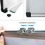XIWODE Whiteboard 45x30 Magnetisch, Whiteboard Magnetisch, Tafel, Magnettafel Whiteboards, Alurahmen, für Büro, Für Portraits und Landschaftsformen