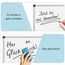 XIWODE Whiteboard 45x30 Magnetisch, Whiteboard Magnetisch, Tafel, Magnettafel Whiteboards, Alurahmen, für Büro, Für Portraits und Landschaftsformen